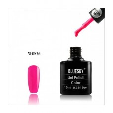 Bluesky shellac NEON 36 Пылкий розово-фиолетовый