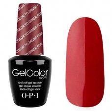 ГЕЛЬ-ЛАК OPI GELCOLOR, ЦВЕТ COLOR TO DINER FOR T25