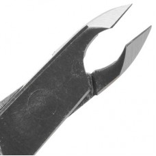 Щипчики для кожи "IRISK" (мод. IL-09), двойная пружина, хромированное покрытие, длина лезвия 4,5 - 5,0 мм